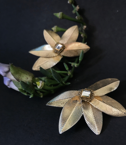 Floral Statement Earrings